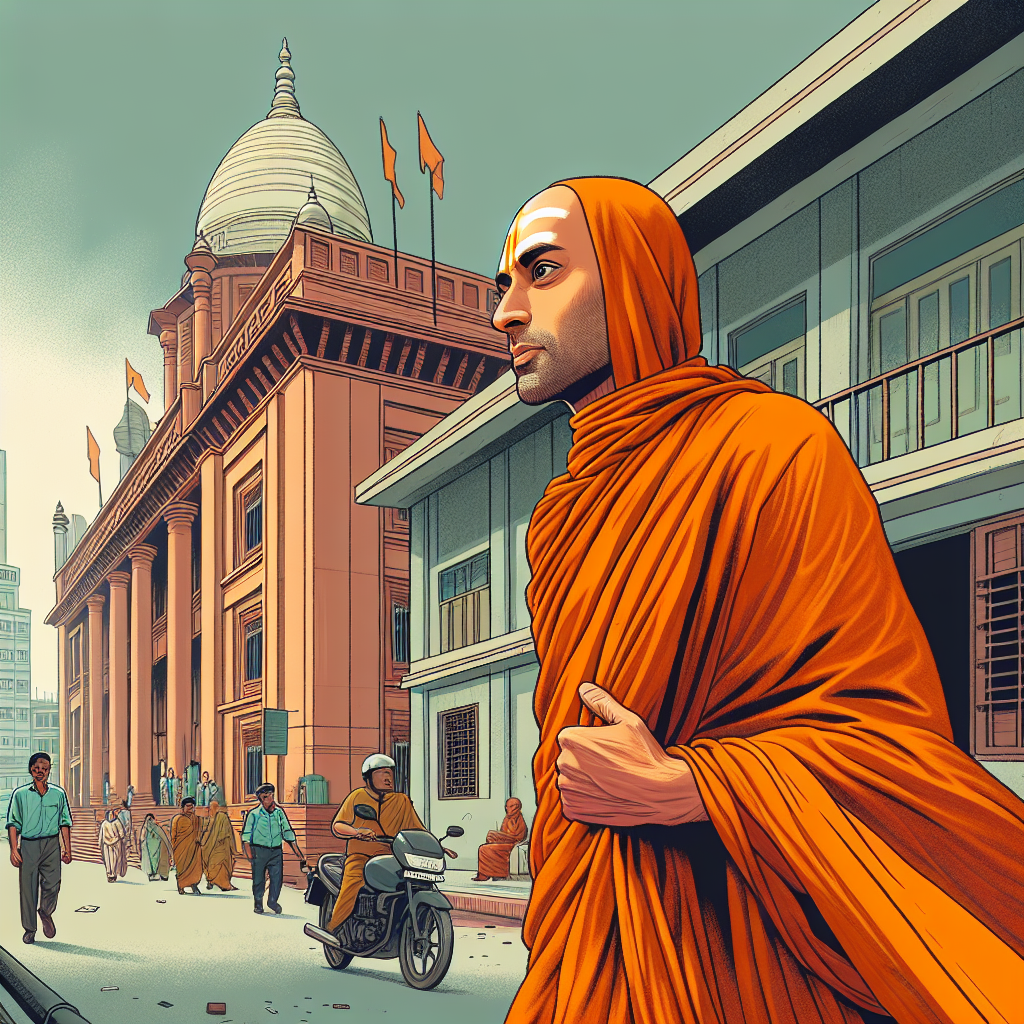 Hindu Monk Chinmoy Krishna Das Granted Bail in Bangladesh Sedition Case