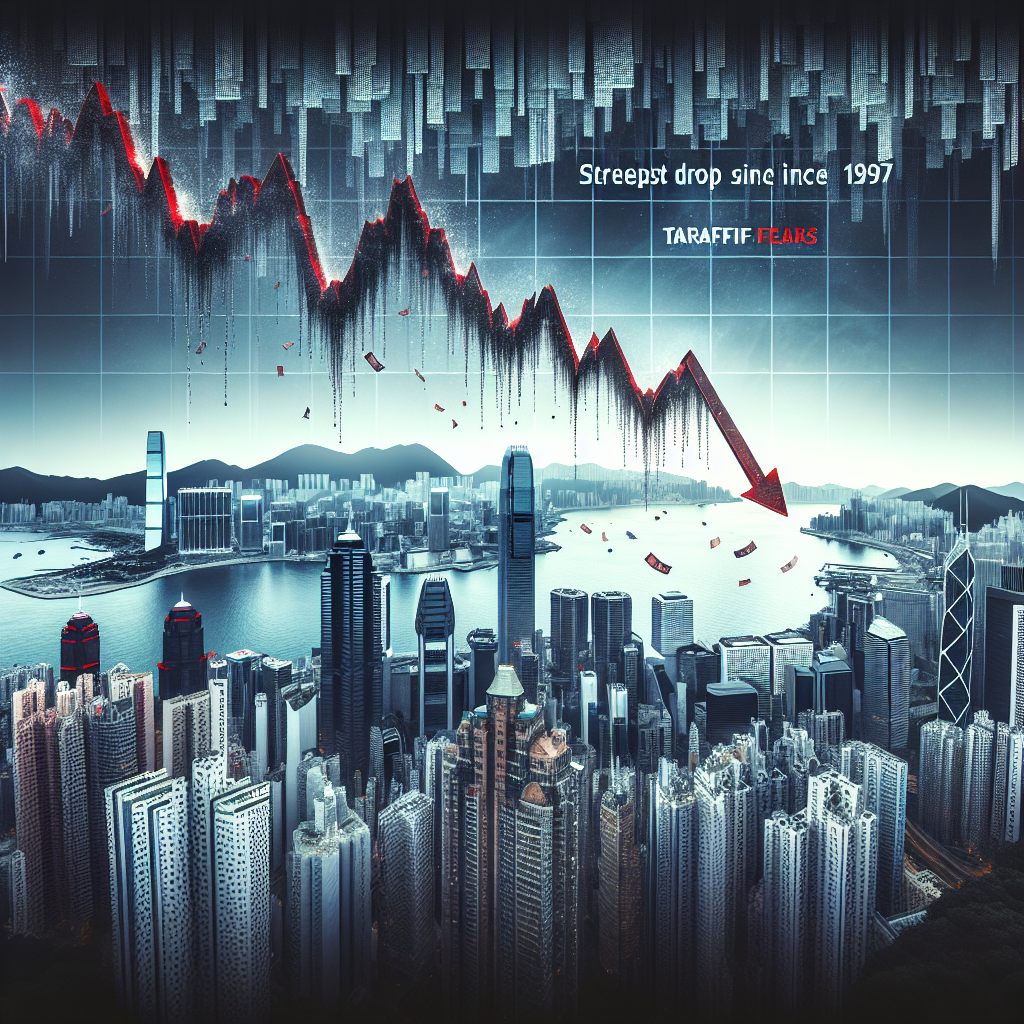 Hong Kong Stock Market Sees Steepest Drop Since 1997 Crisis Due to Tariff Fears