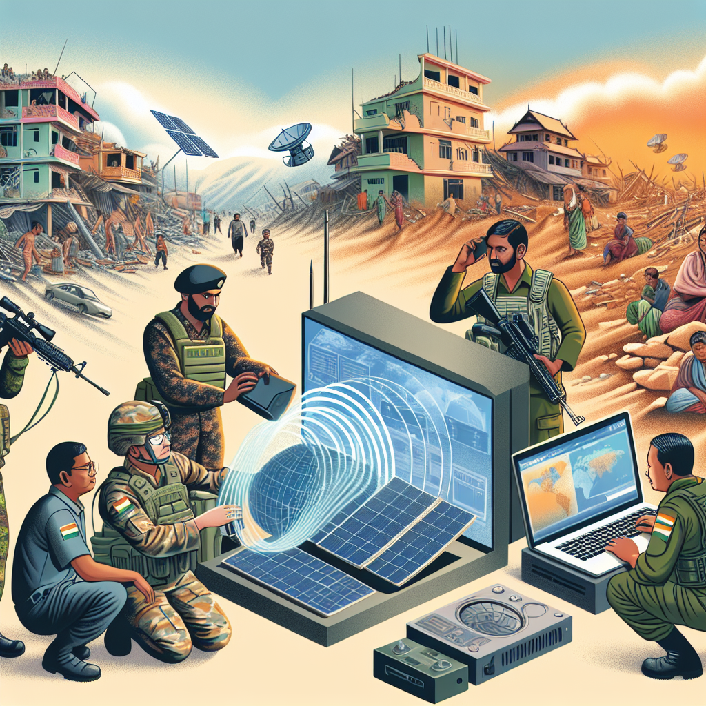 India Experiences Satellite Internet During Myanmar Earthquake Operations