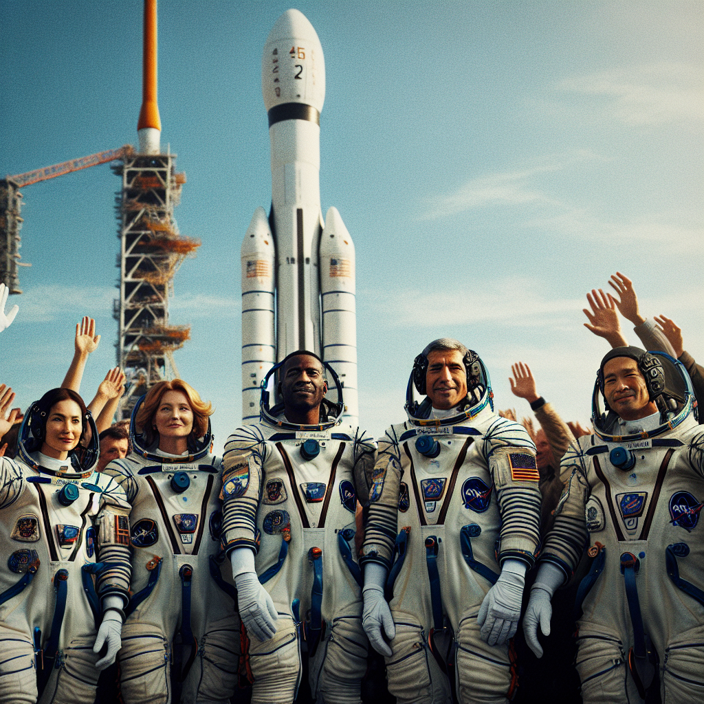International Crew Launches Aboard Soyuz Rocket to ISS