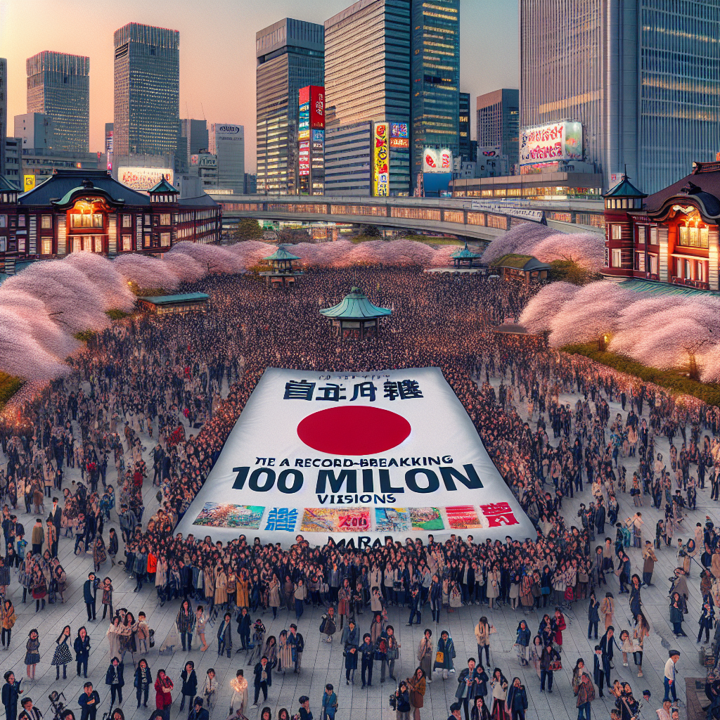 Japan Reaches Record 10 Million Visitors by March