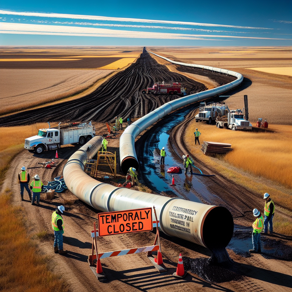 Keystone Pipeline Temporarily Closed Following North Dakota Spill