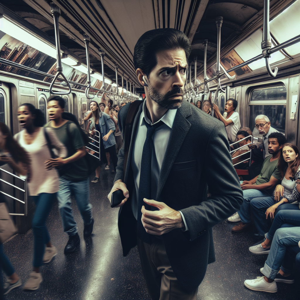 Man Allegedly Caught in Disturbing Act on NYC Subway