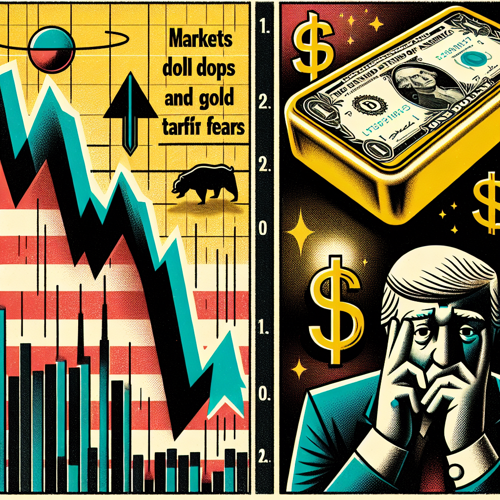 Markets Tumble: Dollar Drops and Gold Soars Amid Renewed Trump Tariff Fears