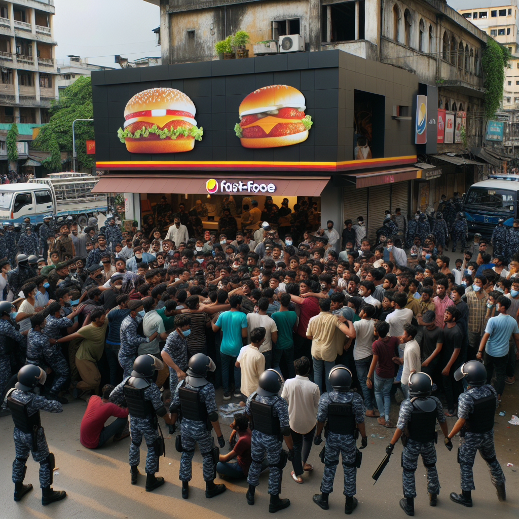 Mob Attacks KFC in Pakistan Following Bangladesh Incident, 10 Arrested