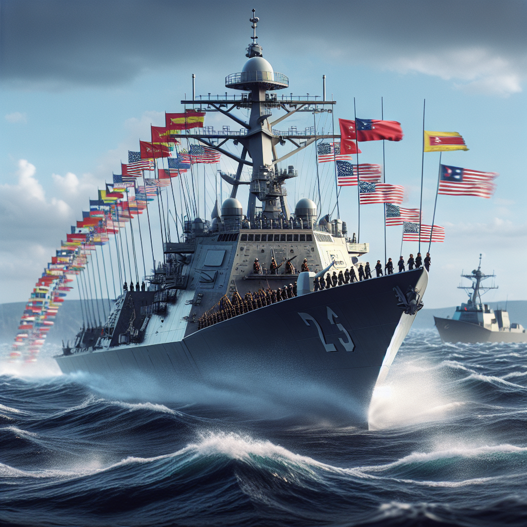 North Korea Tests Weapons System on New Warship for the First Time