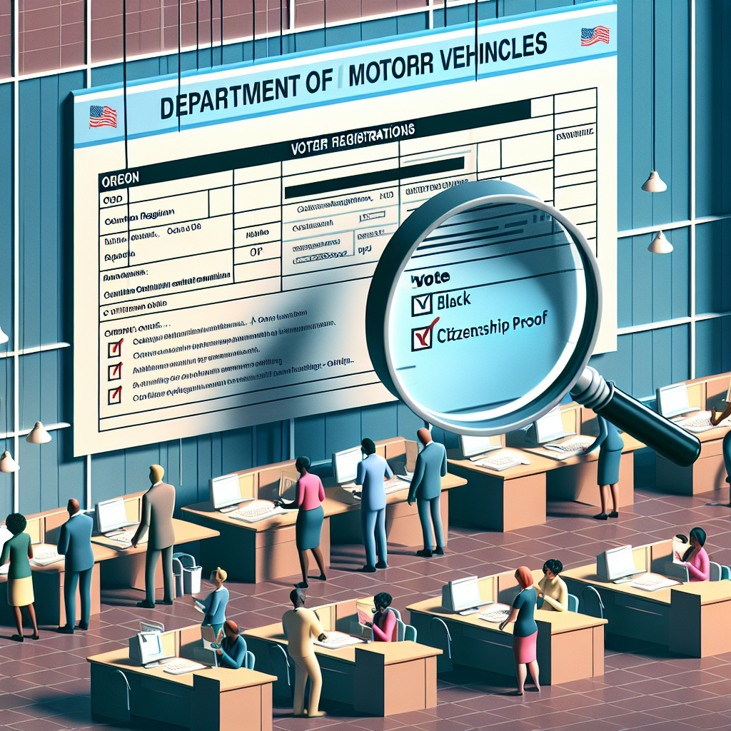 Oregon DMV Discovers Voter Registrations Without Citizenship Proof