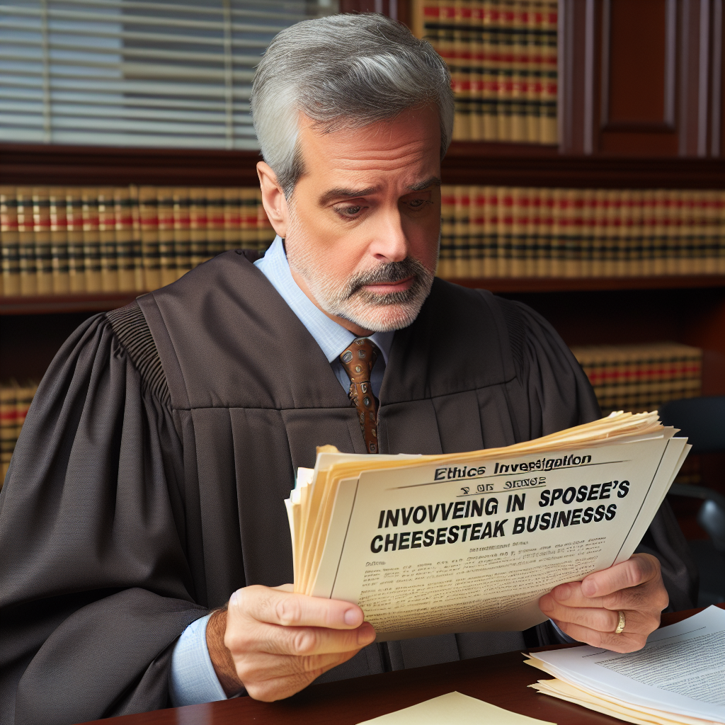 Philadelphia Judge Under Scrutiny for Involvement in Spouse's Cheesesteak Business Ethics Issue