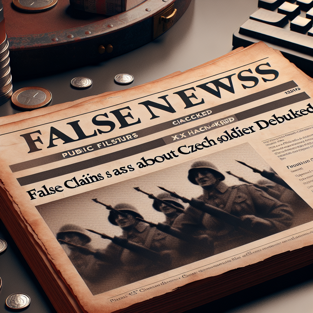 PM Fiala's X Account Hacked: False Claims About Czech Soldiers Debunked