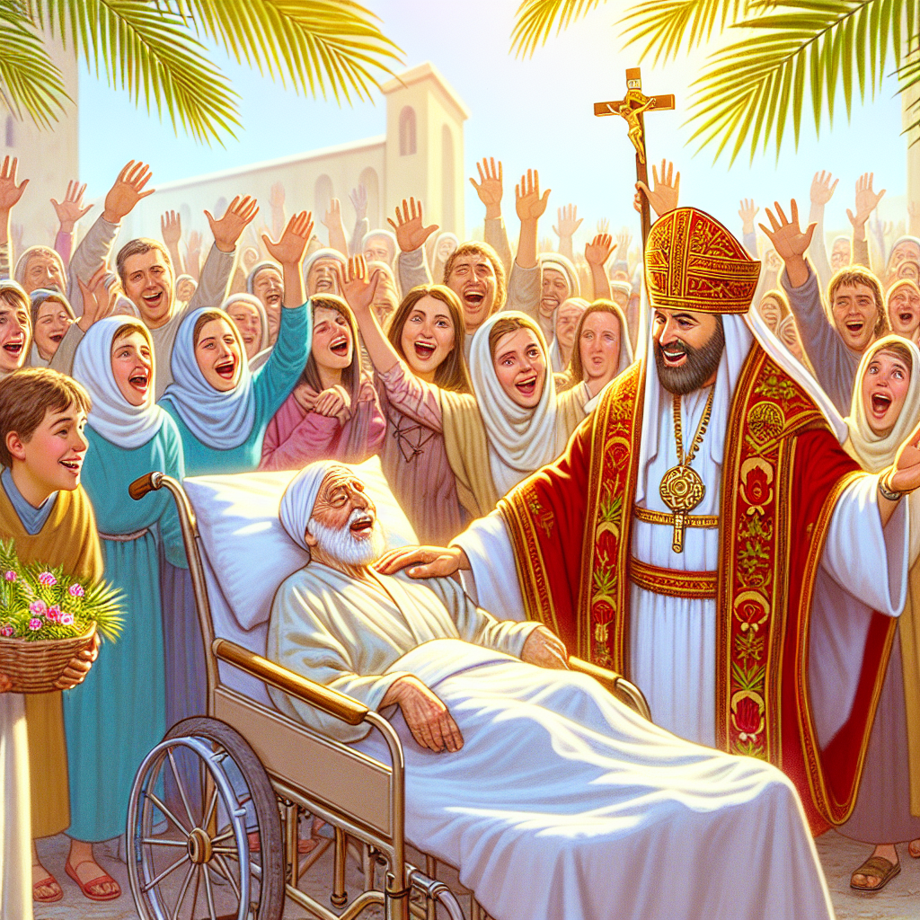 Pope Francis, Recovering, Personally Greets Palm Sunday Crowds