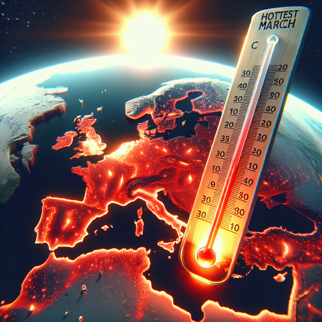 Record-Breaking Global Temperatures: Europe Experiences Hottest March on Record