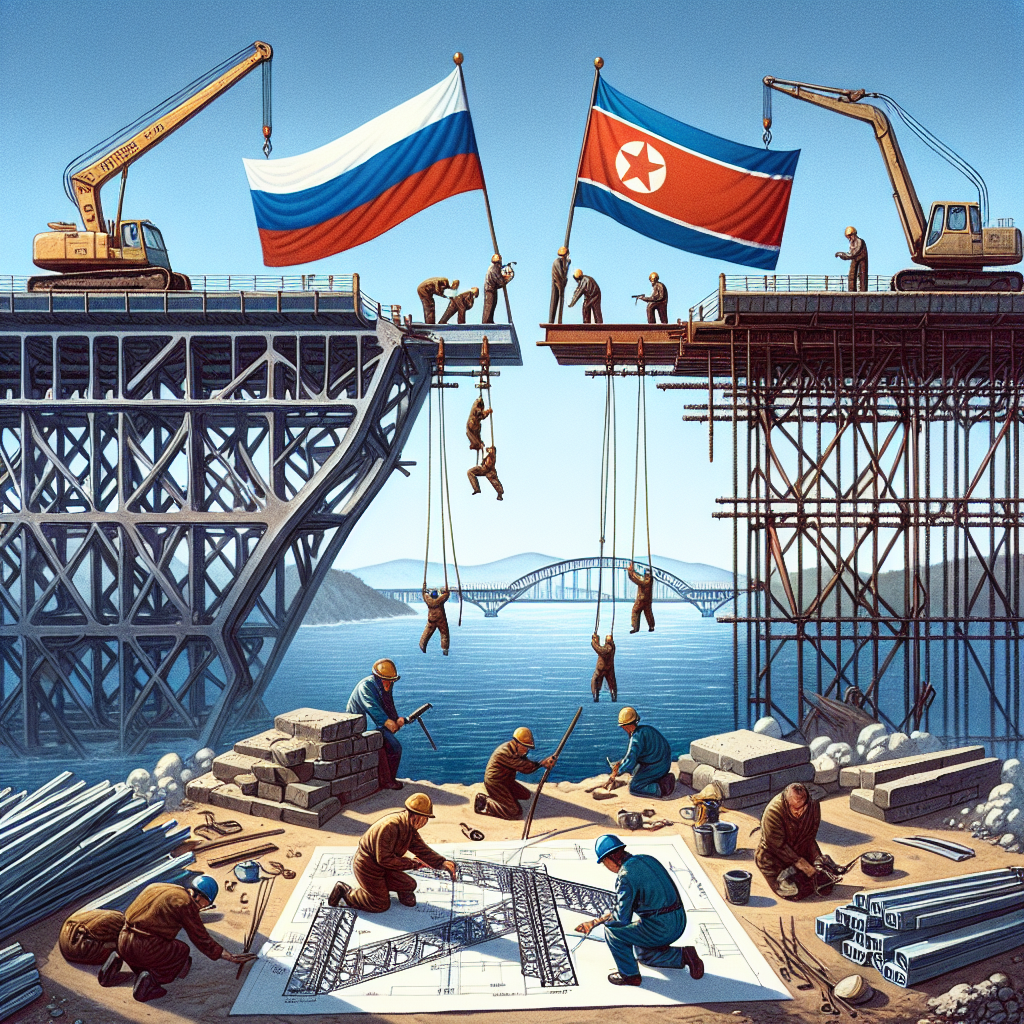 Russia and North Korea Commence Construction of First Road Bridge
