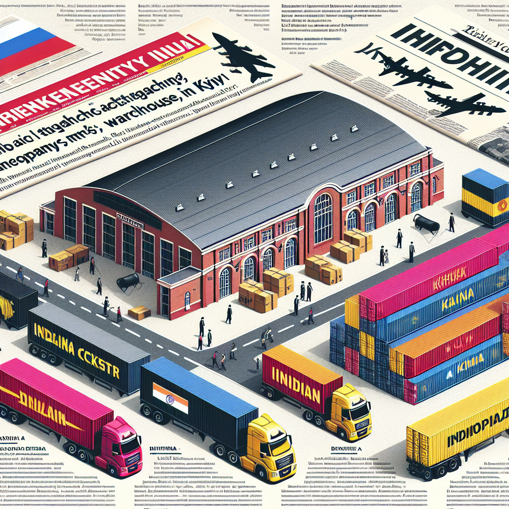 "Russia Refutes Claims of Attacking Indian Company's Kyiv Warehouse"
