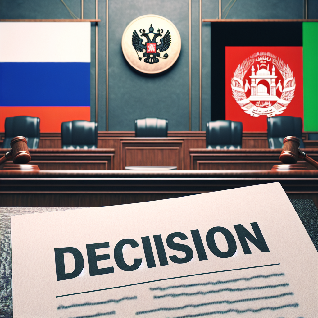 Russia's Supreme Court Lifts Ban on Afghanistan's Taliban