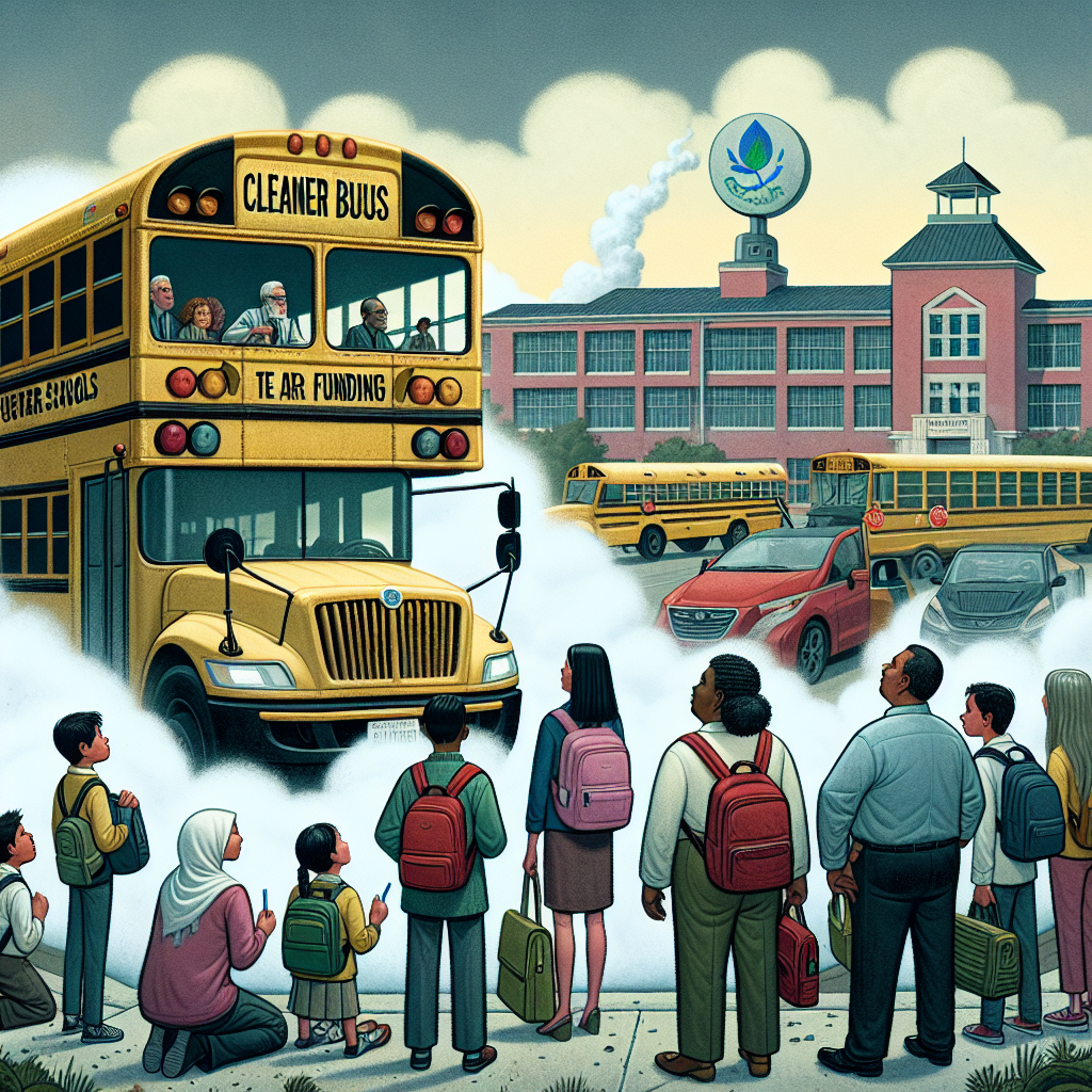 Schools Await Cleaner Buses Amid EPA Funding Halt