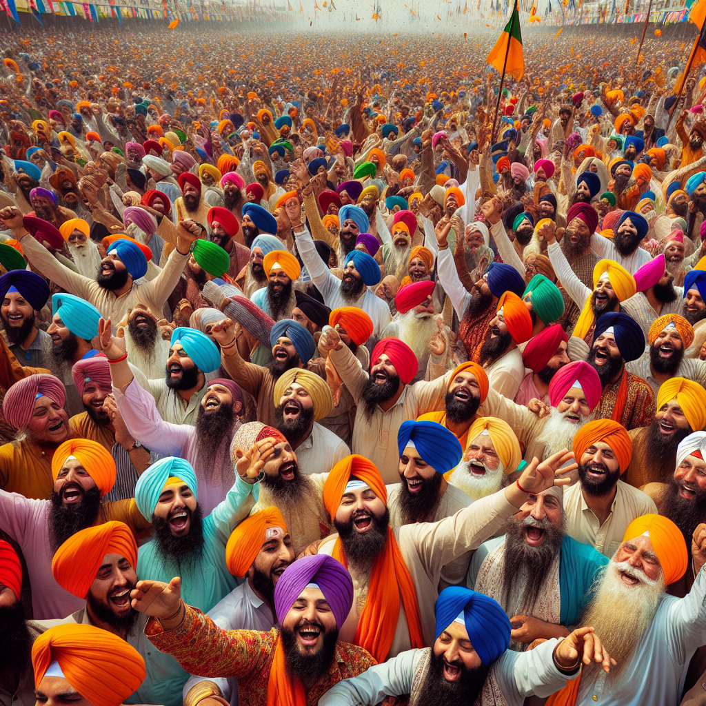 Sikh Pilgrims Flock to Pakistan for Vaisakhi Celebrations