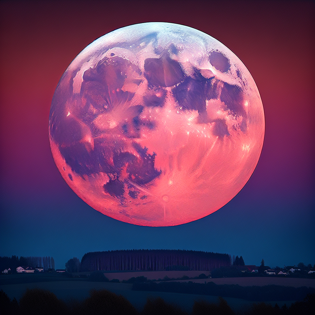 Spring's First Full Moon: When and How to See the Pink Moon