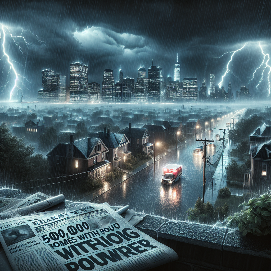 Storm Causes Power Outages for 500,000 and Results in 3 Fatalities