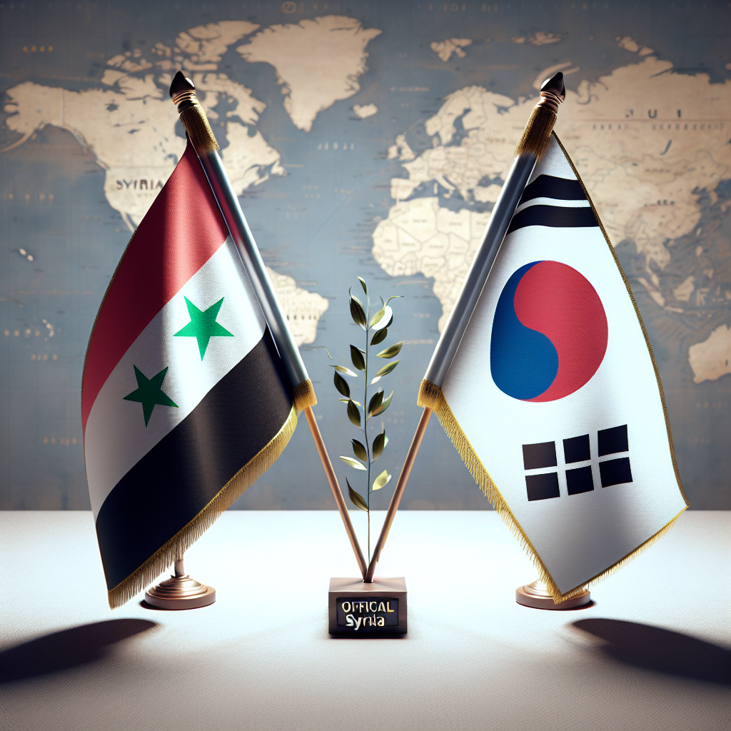 Syria and South Korea Forge Official Diplomatic Ties