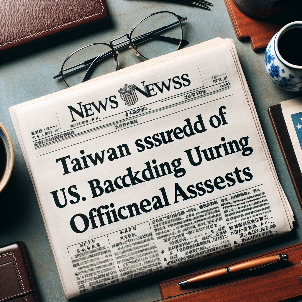 Taiwan Assured of US Backing During Trump Era, Minister Asserts