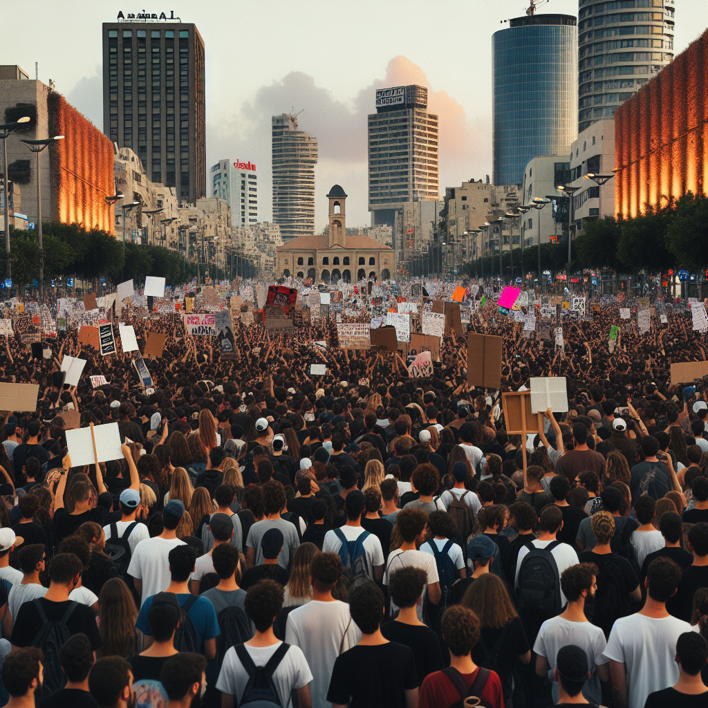 Tel Aviv Protesters Hold Government Accountable for Captives' Fate