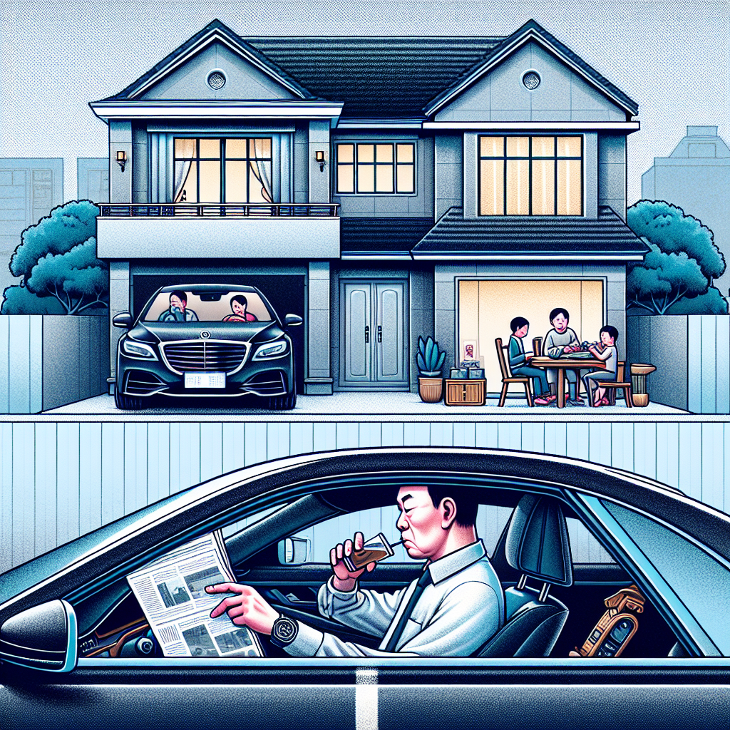 The Unusual Choice: Why a Chinese Homeowner Prefers His Car Over a 4-Storey House