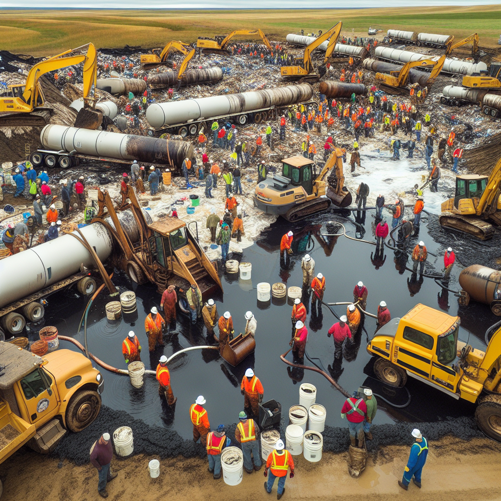Thousands of Gallons of Oil Recovered from North Dakota Pipeline Spill, Company Reports