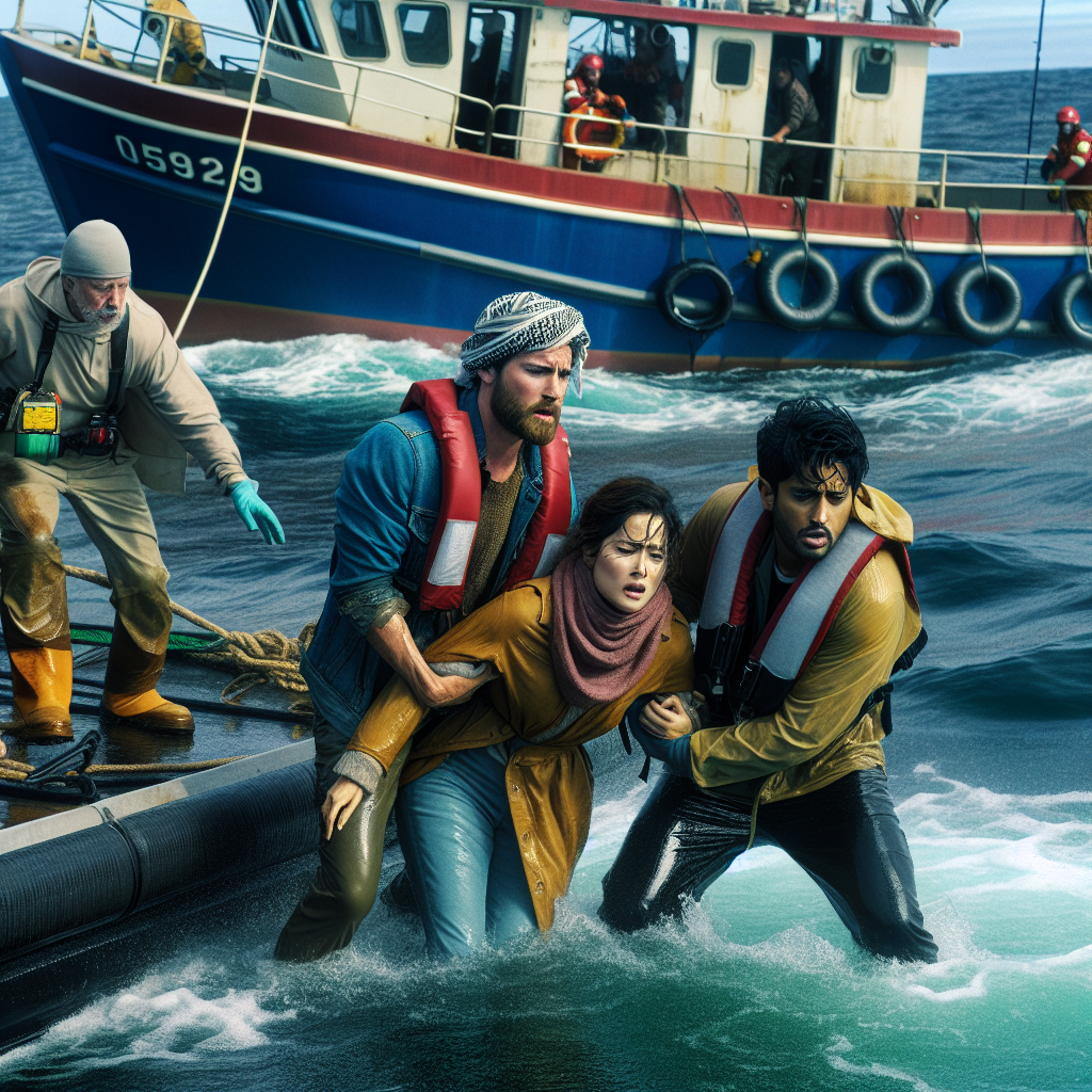 Three Rescued and Fuel Spill Reported from Stranded Fishing Boat in Boston Harbor