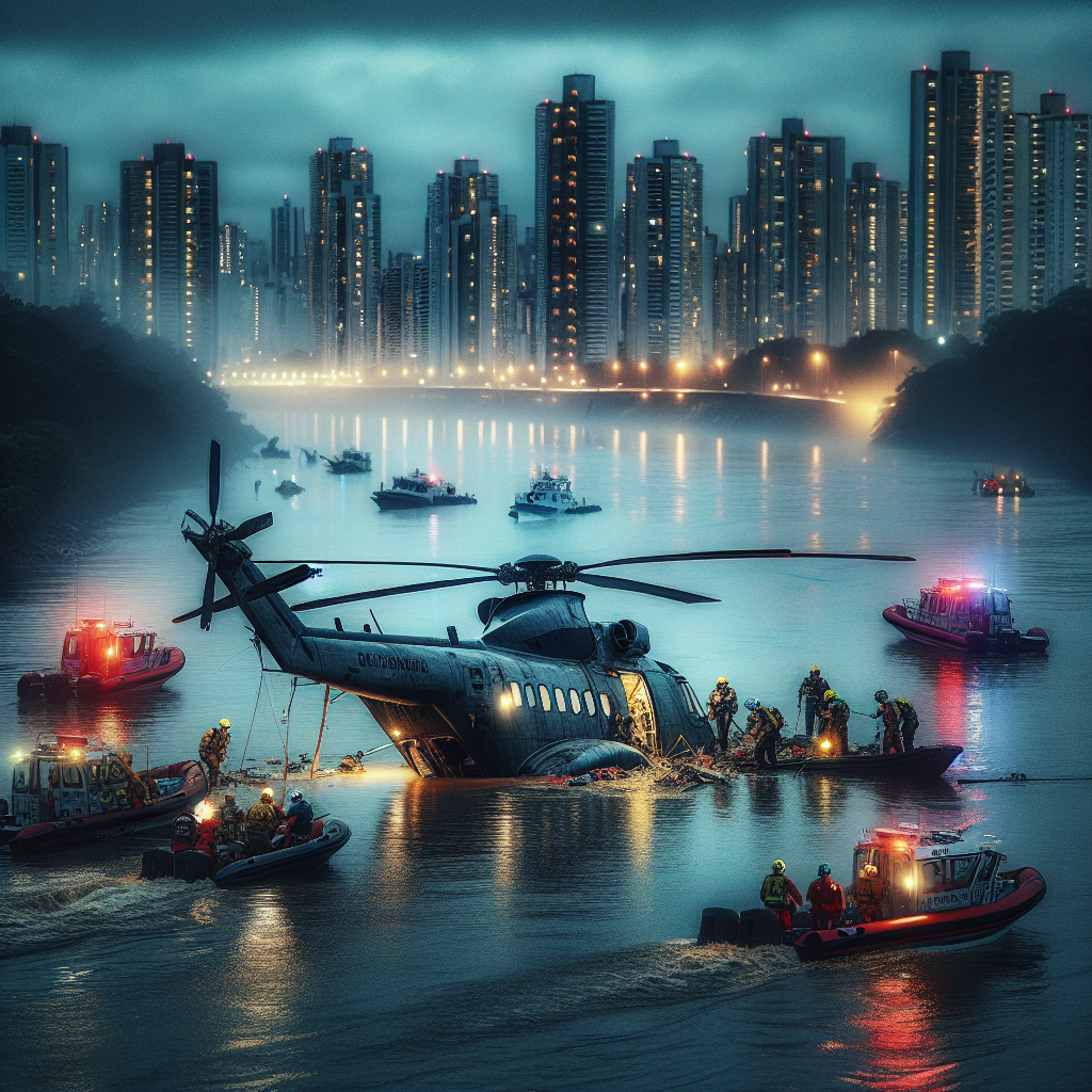 Tragic Helicopter Crash Claims 6 Lives in New York's Hudson River
