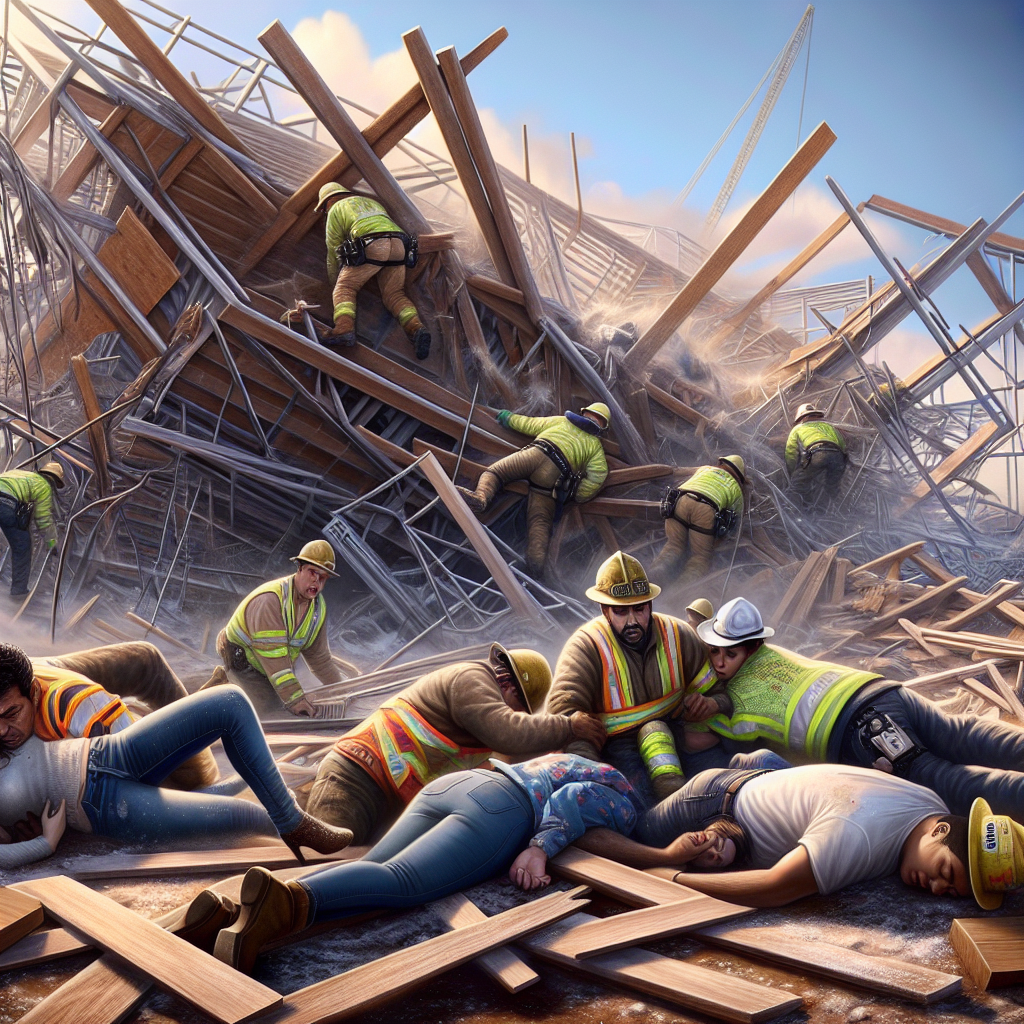 Tragic Scaffolding Collapse in Texas: 3 Dead, 2 Injured at Construction Site