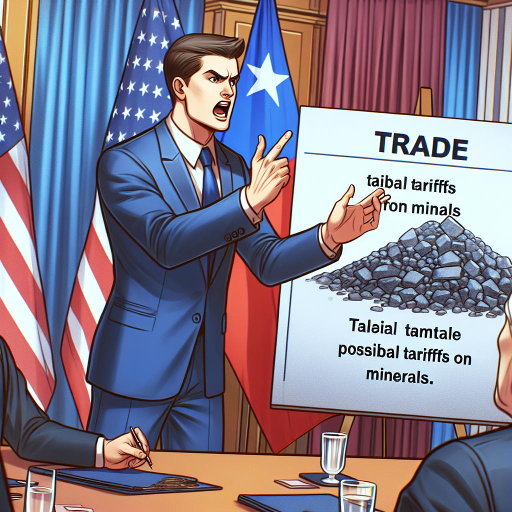 Trump Urges China to Act on Trade, Considers Mineral Tariffs