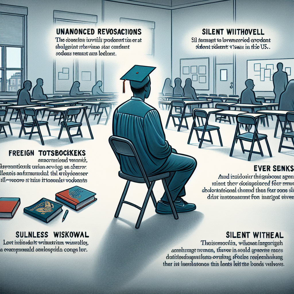 Unannounced Revocations: The Silent Withdrawal of Student Visas in the US