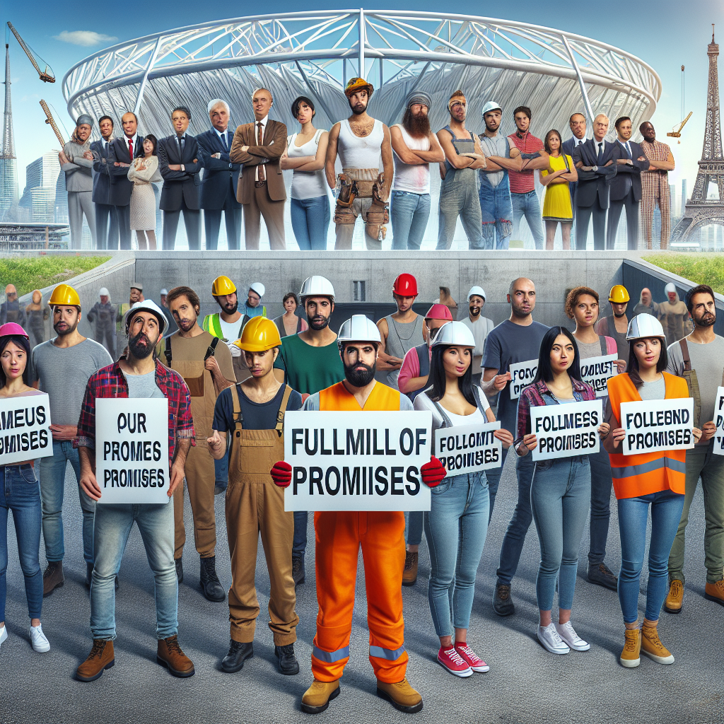 Undocumented Workers Claim Broken Promises Ahead of Paris Olympics