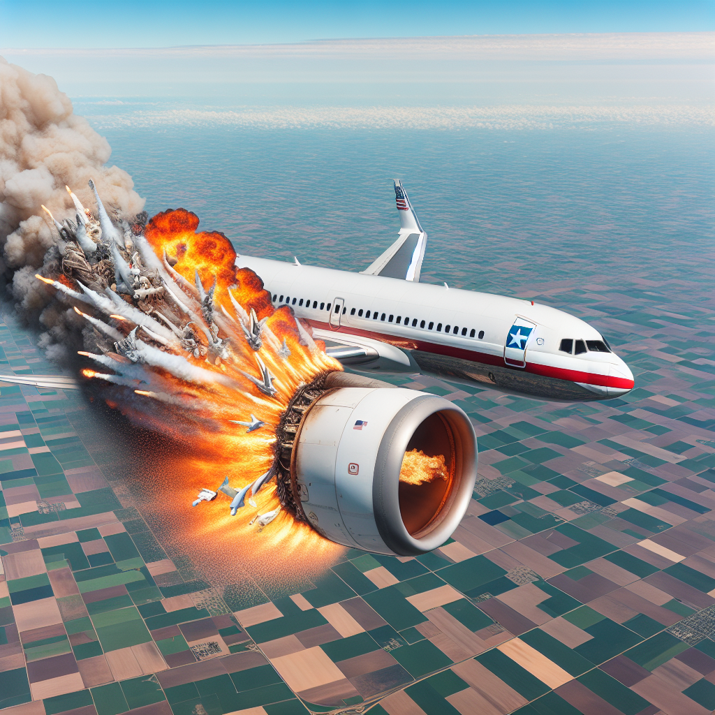 US Airliner Experiences Mid-Air Engine Fire Following 'Rabbit Strike'