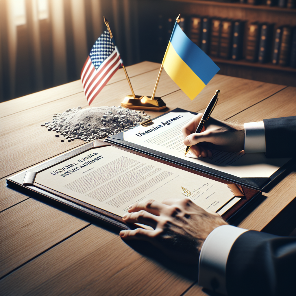 US and Ukraine Finalize Minerals Agreement Initiated by Trump
