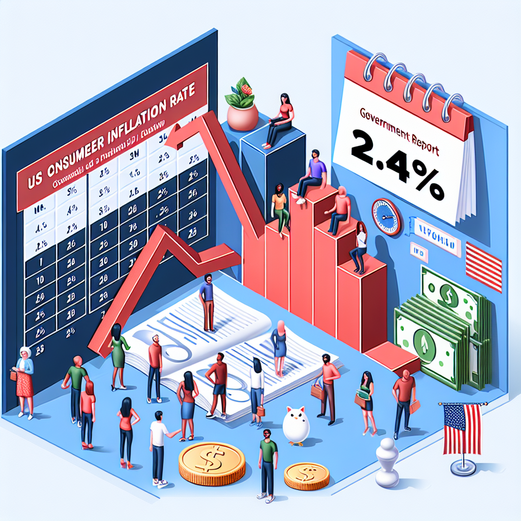 US Consumer Inflation Eases to 2.4% in March: Government Report