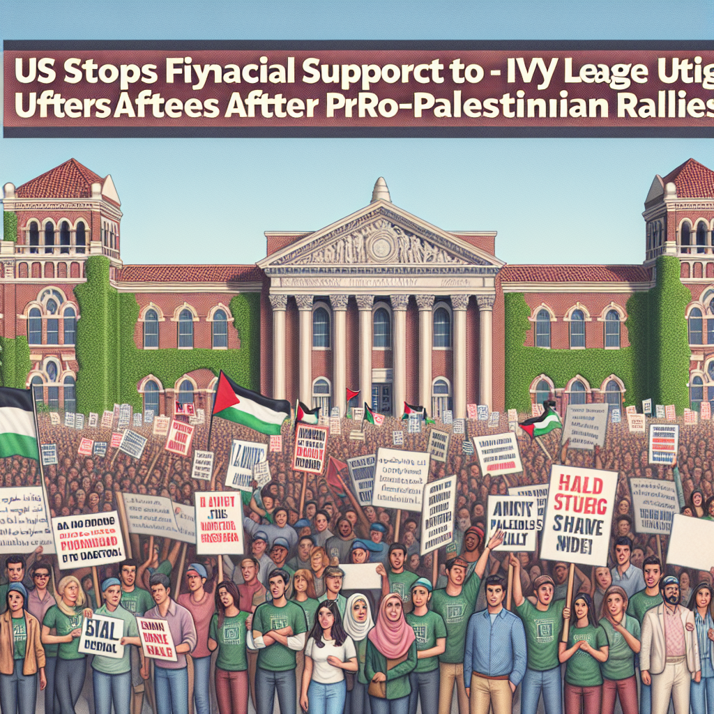 US Halts Funding to Cornell and Northwestern Following Pro-Palestinian Demonstrations