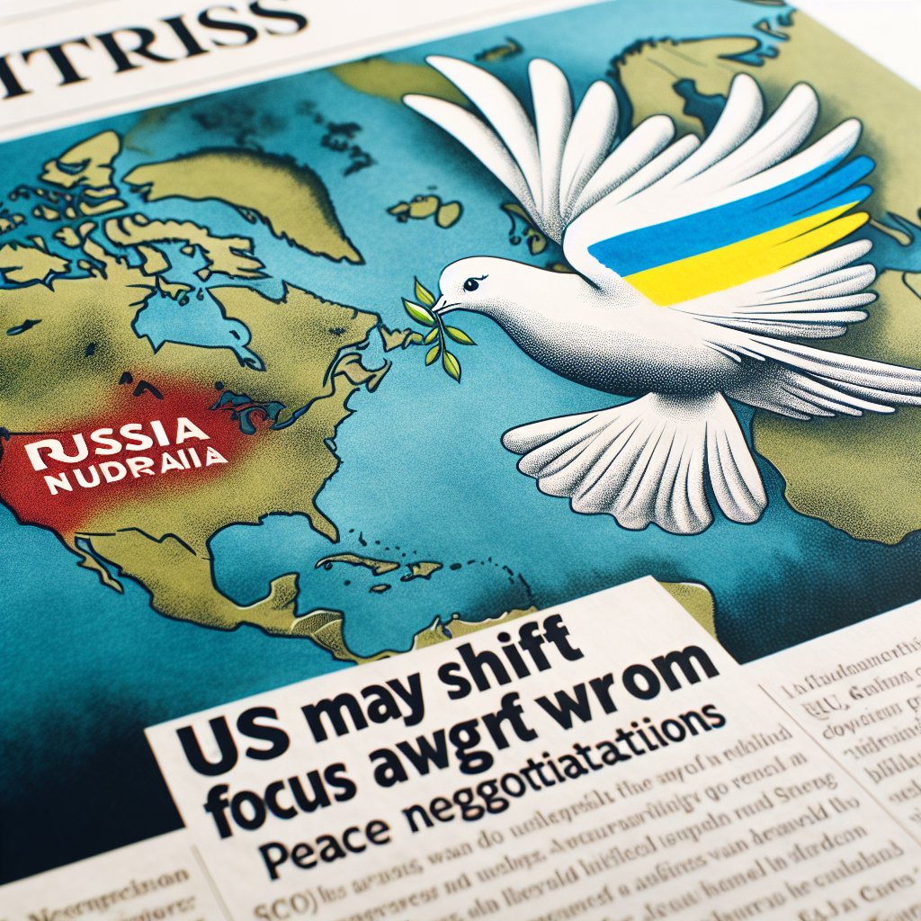 US May Shift Focus Away from Russia-Ukraine Peace Negotiations – Rubio