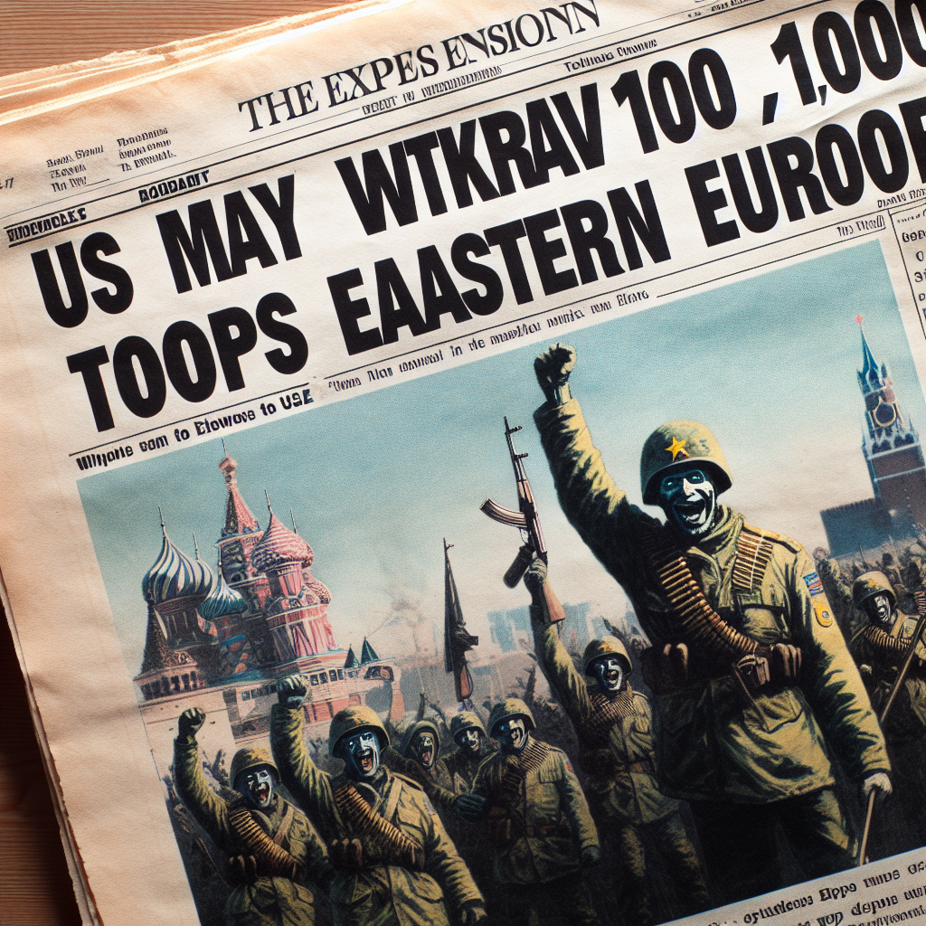 US May Withdraw 10,000 Troops from Eastern Europe – NBC