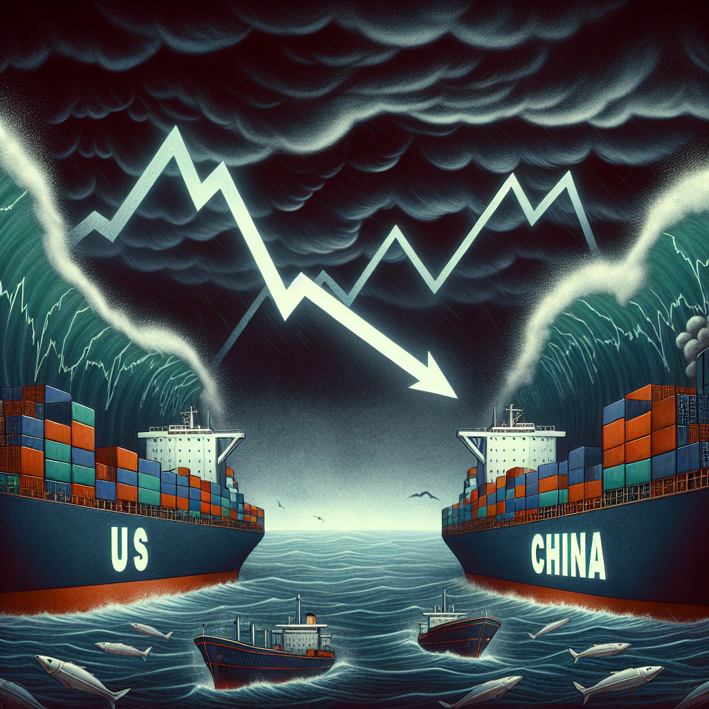US Stocks Decline Amid Escalating Trade War with China