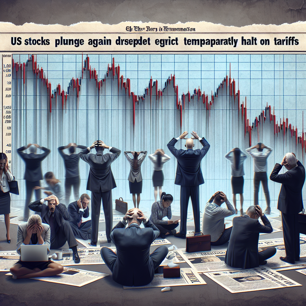 US Stocks Plunge Again Despite Temporary Halt on Trump Tariffs