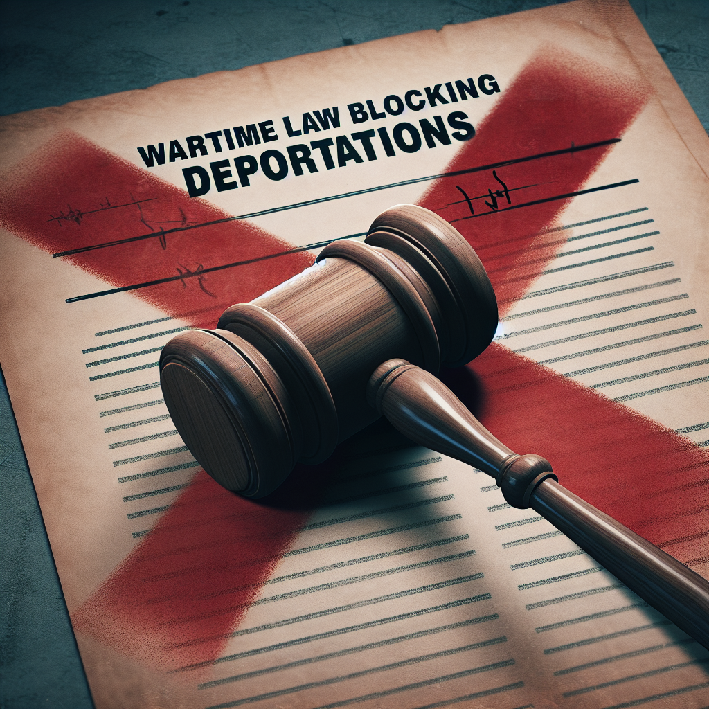 US Supreme Court Overturns Wartime Law Blocking Deportations