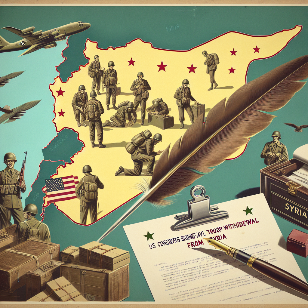 US Weighs Significant Troop Withdrawal from Syria – WaPo