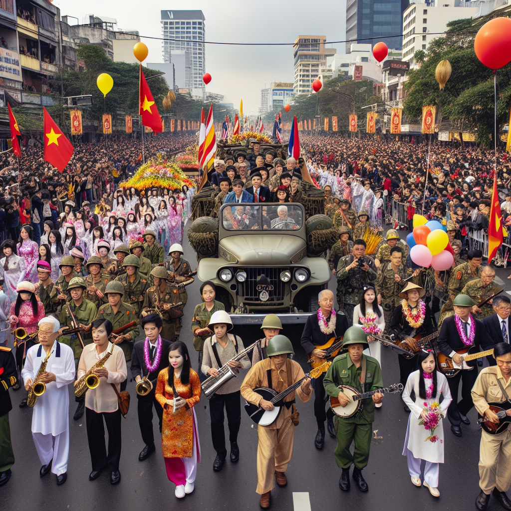 Vietnam Commemorates 50th Anniversary of War's End with Grand Parade