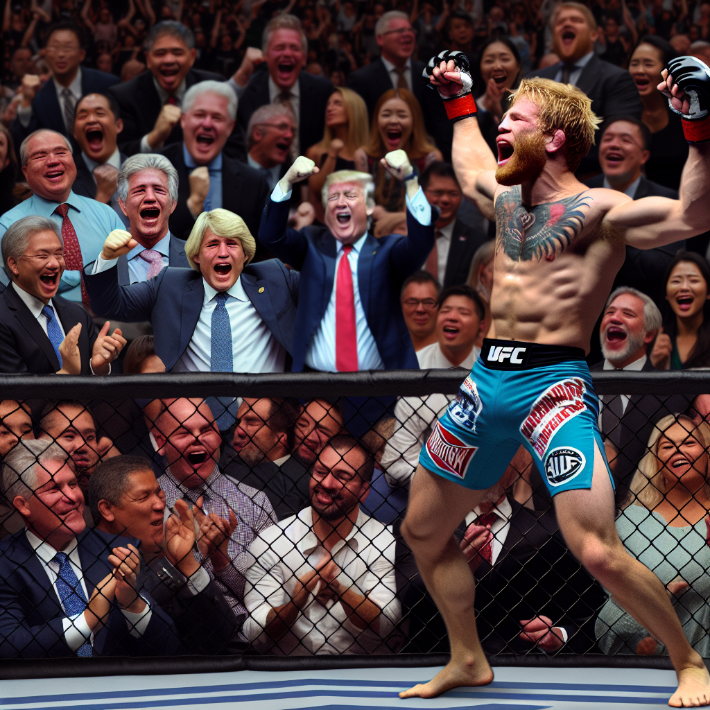 Volkanovski Defeats Lopes to Reclaim UFC Featherweight Title with Trump in Attendance