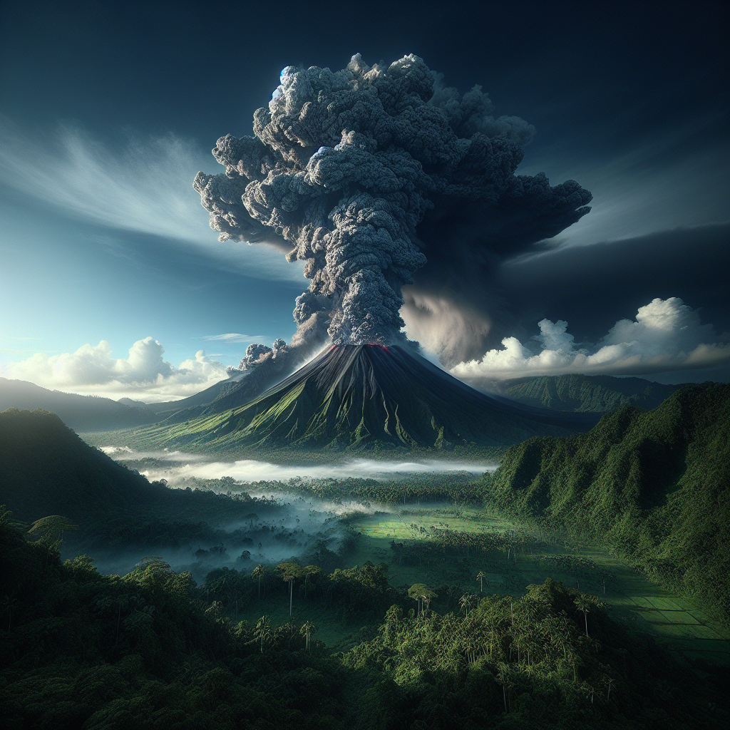 Watch: Kanlaon Volcano Eruption Sends Smoke Billowing in the Philippines