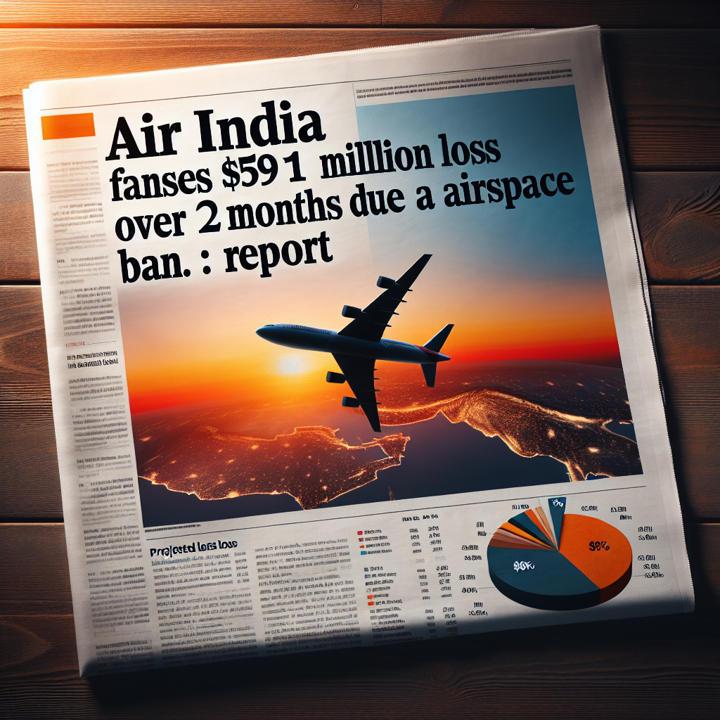 Air India Faces $591 Million Loss Over 12 Months Due to Pakistan Airspace Ban: Report