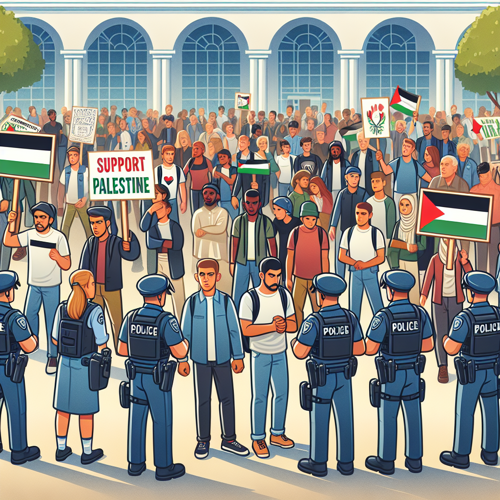 Arrests Made During Pro-Palestinian Protest at Columbia University