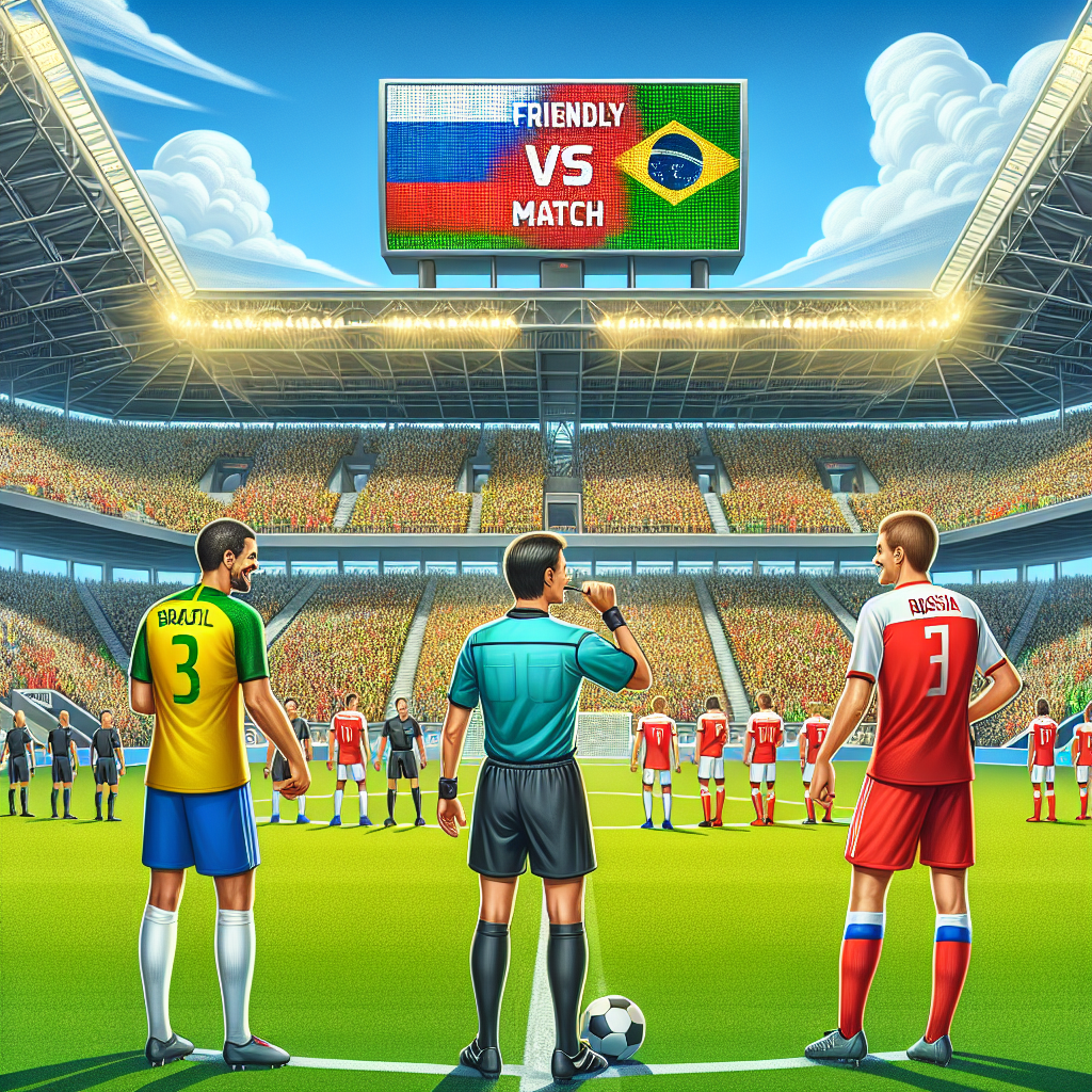 Brazil and Russia Consider Soccer Friendly Match – Reports