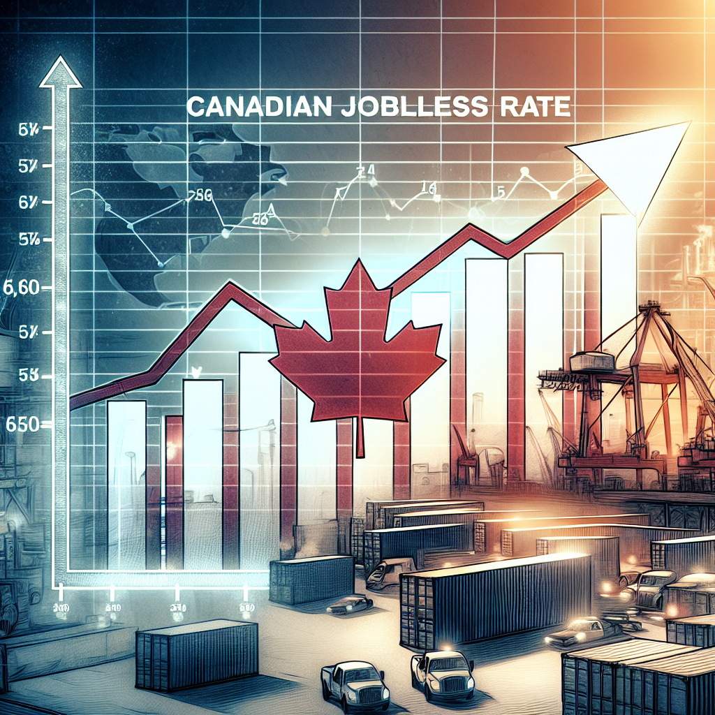Canadian Jobless Rate Climbs to Six-Month Peak Due to US Tariffs
